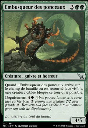 Embusqueur des ponceaux