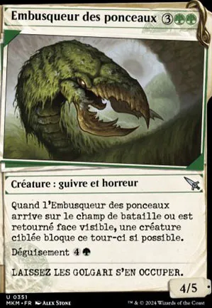 Embusqueur des ponceaux