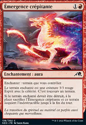 Émergence crépitante