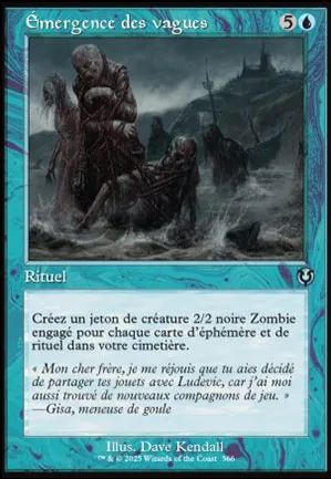 Émergence des vagues