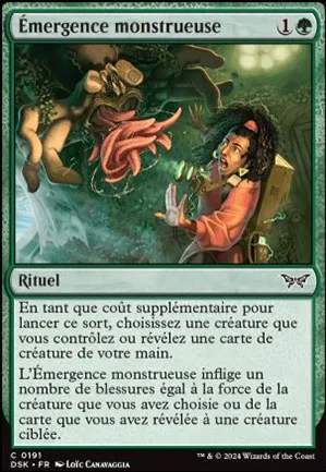 Émergence monstrueuse