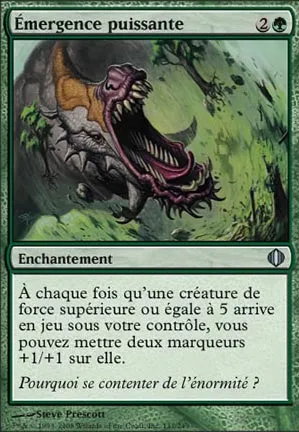 Émergence puissante
