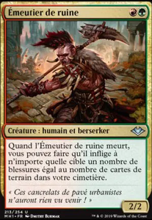 Émeutier de ruine