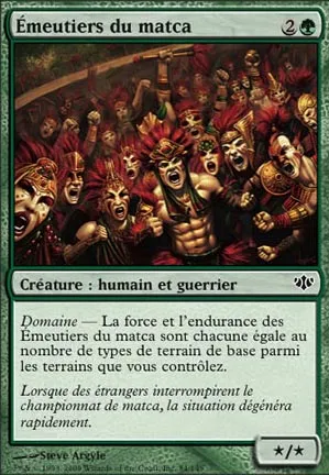 Émeutiers du matca