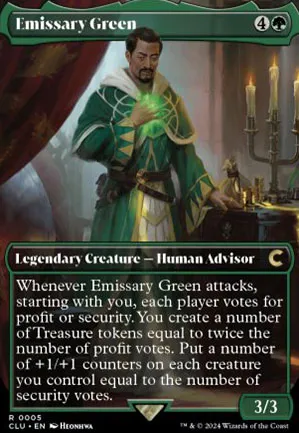 Emissary Green