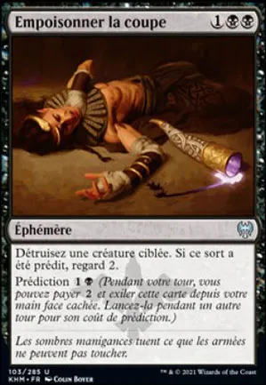 Empoisonner la coupe