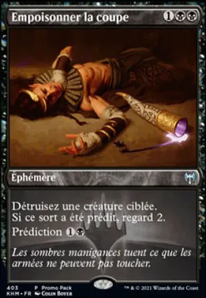 Empoisonner la coupe