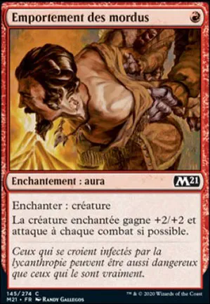 Emportement des mordus