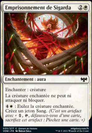 Emprisonnement de Sigarda