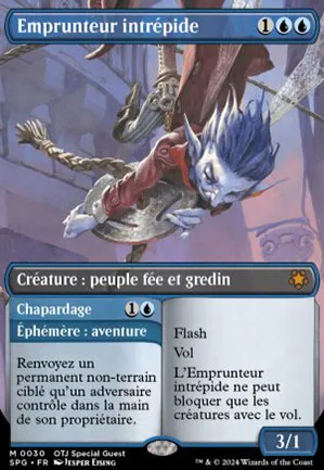 Emprunteur intrépide // Chapardage