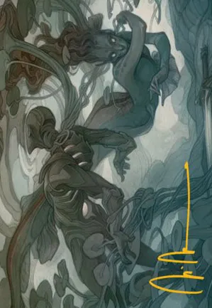 Emry, guetteuse du loch - Illustration