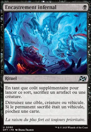 Encastrement infernal
