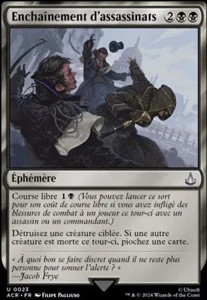 Enchaînement d'assassinats