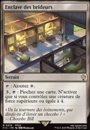 Enclave des brideurs