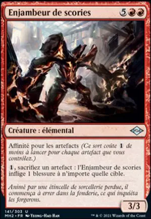 Enjambeur de scories