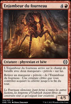 Enjambeur du fourneau