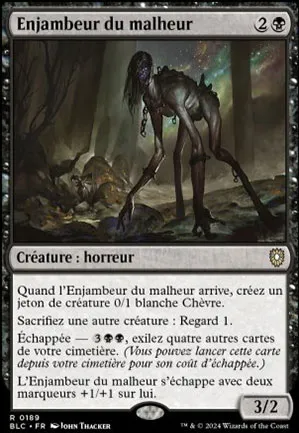 Enjambeur du malheur