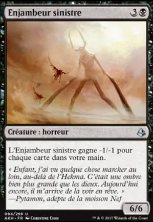 Enjambeur sinistre