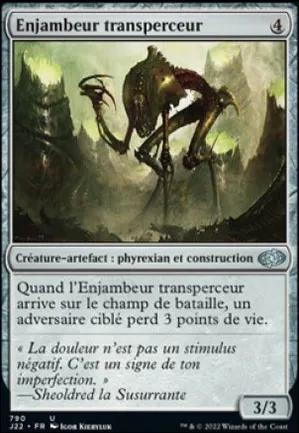 Enjambeur transperceur