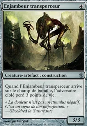 Enjambeur transperceur