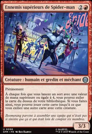 Ennemis supérieurs de Spider-man