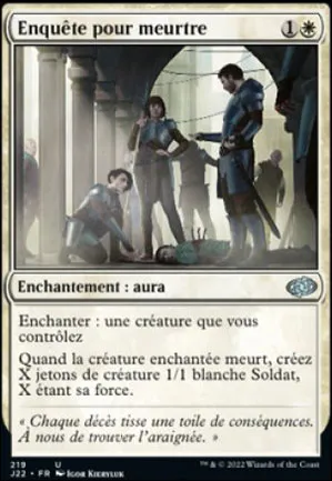 Enquête pour meurtre