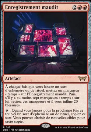Enregistrement maudit