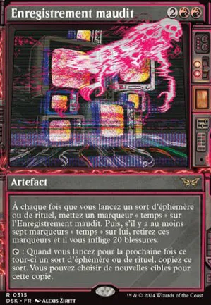 Enregistrement maudit