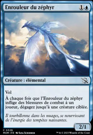 Enrouleur du zéphyr