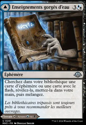 Enseignements gorgés d'eau // Archives inondées
