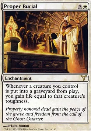 Enterrement convenable