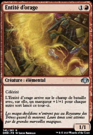 Entité d'orage