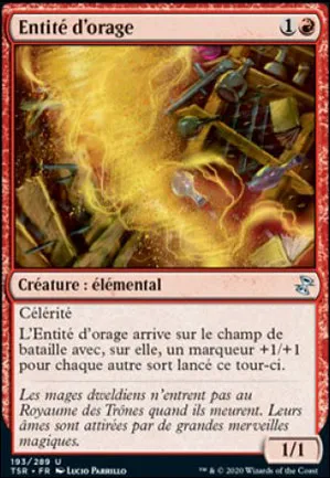Entité d'orage