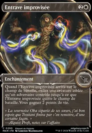 Entrave improvisée
