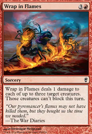 Enveloppe de flammes