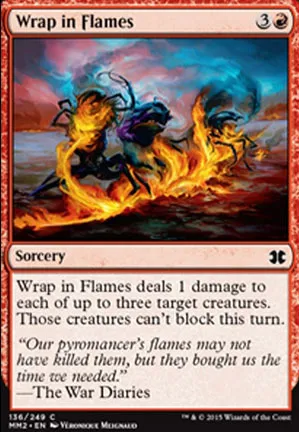 Enveloppe de flammes