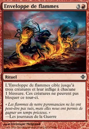 Enveloppe de flammes