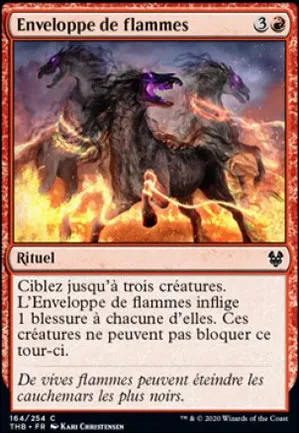 Enveloppe de flammes