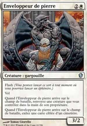 Enveloppeur de pierre