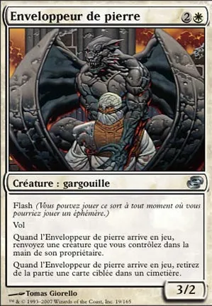 Enveloppeur de pierre