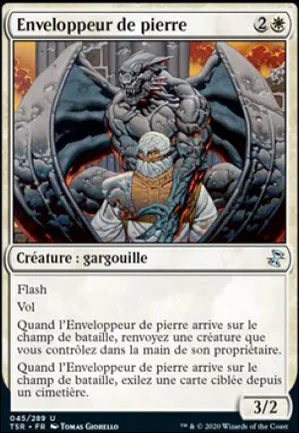 Enveloppeur de pierre