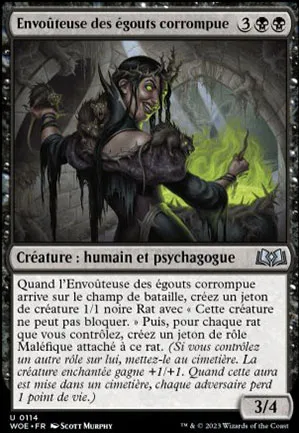 Envoûteuse des égouts corrompue