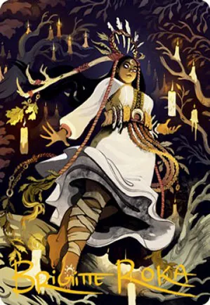 Envoûteuse du bosquet aux chandelles - Illustration