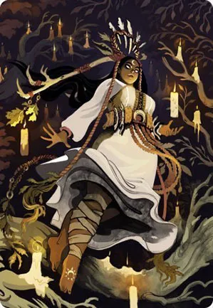 Envoûteuse du bosquet aux chandelles - Illustration