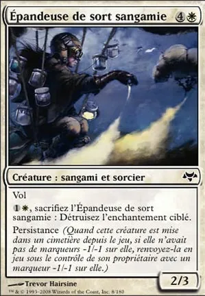 Épandeuse de sort sangamie