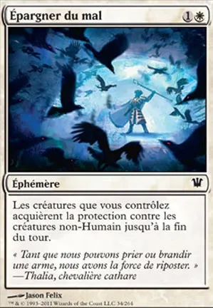Épargner du mal