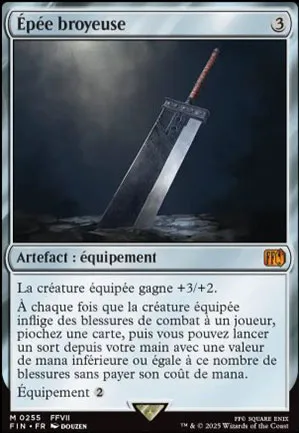 Épée broyeuse