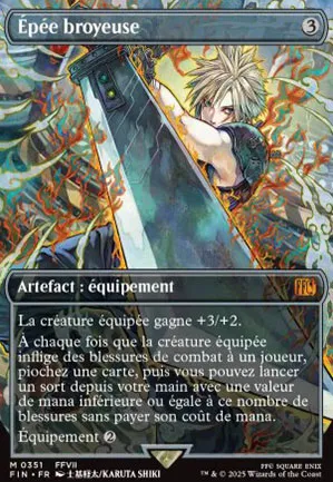 Épée broyeuse