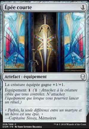Épée courte