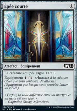 Épée courte